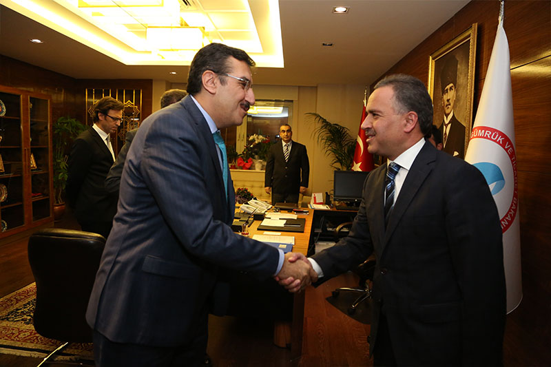 Gümrük ve Ticaret Bakanı Ziyareti